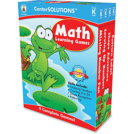 Carson-Dellosa CenterSOLUTIONS™ Learning Games, Math, Grade 1