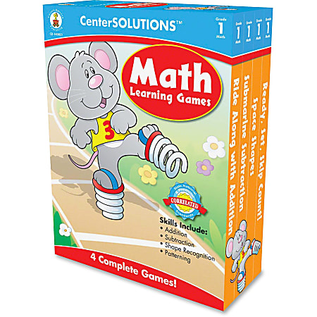 Carson Dellosa CenterSOLUTIONS Learning Games Math Grade 2 - ODP ...