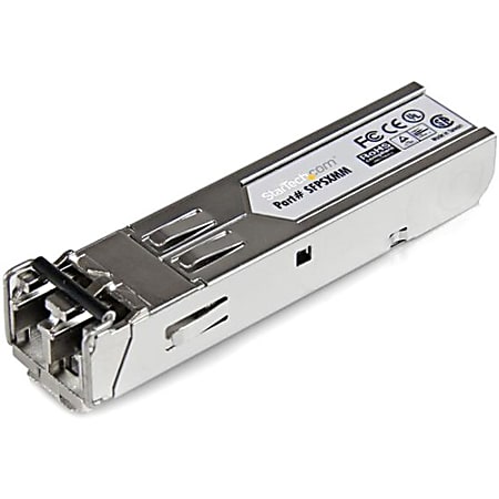 StarTech.com Gigabit 850nm Multi Mode SFP Fiber Optical Transceiver - LC 550m