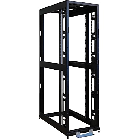 Tripp Lite 48U 4 Post Open Frame Rack Cabinet Square Holes 3000lb ...
