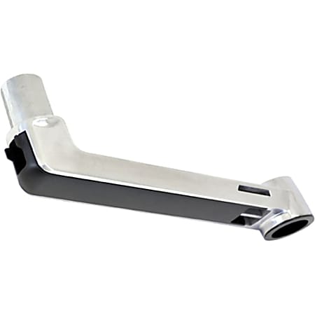 Ergotron Mounting Extension - Polished Aluminum - Metal - Polished Aluminum