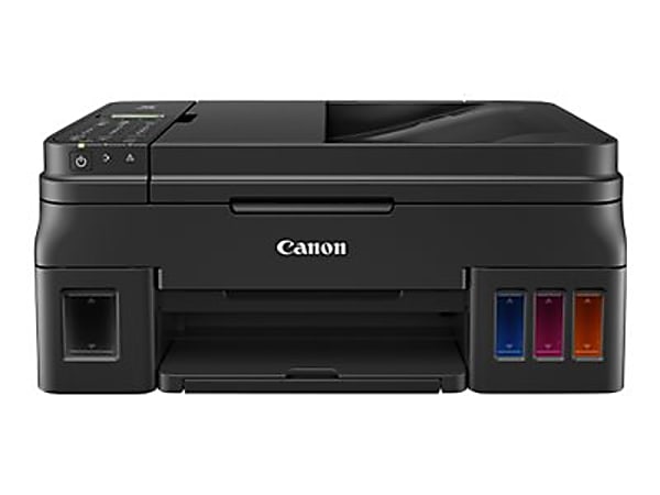 Canon PIXMA G4210 Wireless Inkjet Multifunction Printer - Color - Copier/Fax/Printer/Scanner - 4800 x 1200 dpi Print - Color Flatbed Scanner - 600 dpi Optical Scan - Color Fax - Wireless LAN - Canon Mobile Printing - USB - For Photo Print