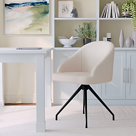 Stationary desk chair clearance that swivels