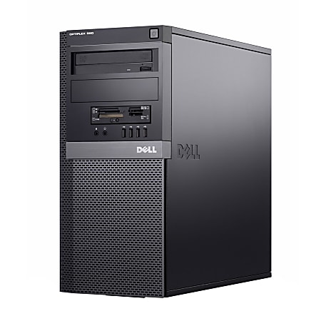 Dell™ Optiplex 960 Refurbished Desktop PC, Intel® Core™2 Duo, 6GB Memory, 1.5TB Hard Drive, Windows® 7 Professional