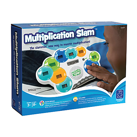 Educational Insights Multiplication Slam Electronic Game Office