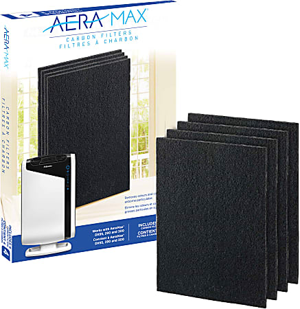 Fellowes® AeraMax Carbon Filters, 1-1/2" x 16-3/16", Pack Of 16 Filters