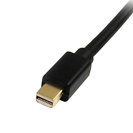 StarTech.com Mini DisplayPort To DisplayPort Cable 6 - Office Depot
