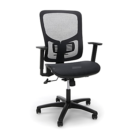 OFM Essentials Ergonomic High-Back Office Chair, Black