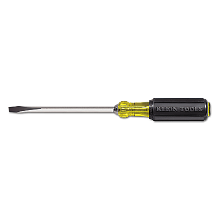 Klein Tools Keystone Tip Cushion Grip Screwdrivers, 3/8 in, 13 7/16 in Overall L, 4096008