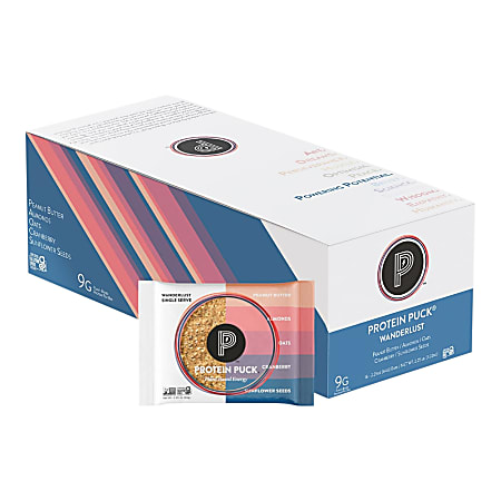 Protein Puck, Wanderlust, Peanut Butter Cranberry 16-2.25 oz