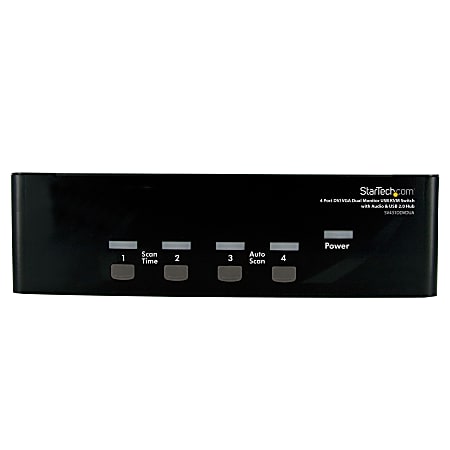 StarTech.com StarTech.com StarView 4 Port D Adapter Connector