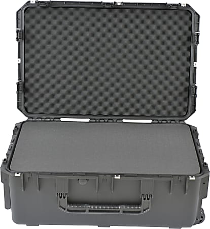 SKB Cases i Series Protective Case With Wheels And Foam, 33-1/2" x 19-1/2" x 12", Black
