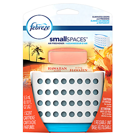 Febreze® SmallSPACES™ Air Freshener Kit, Hawaiian Aloha, 5.5 ml