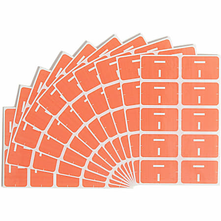Smead® ACCS Alphaz® Permanent Color-Coded Label Refill Pack, I, Pink, Pack Of 100