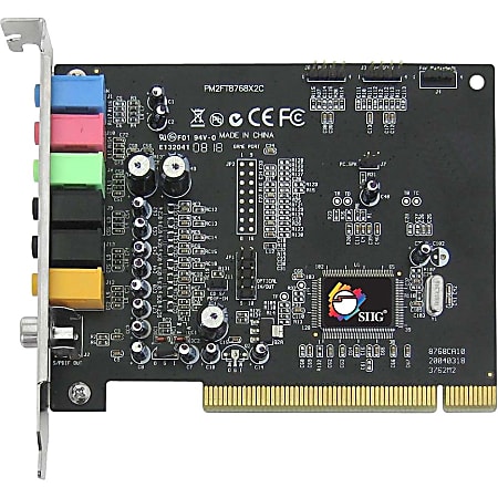 SIIG SoundWave 7.1 PCI - CMI8768/PCI-8ch v2.0 - Internal