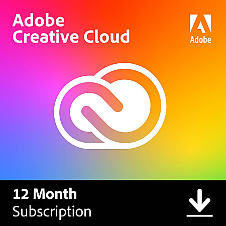 Adobe Creative Cloud Membership Full - 1 Year
