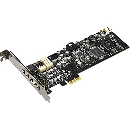 ASUS Xonar DX 7.1 Channel PCI Express Sound Card - AV100 - PCI Express - 24 bit - Internal
