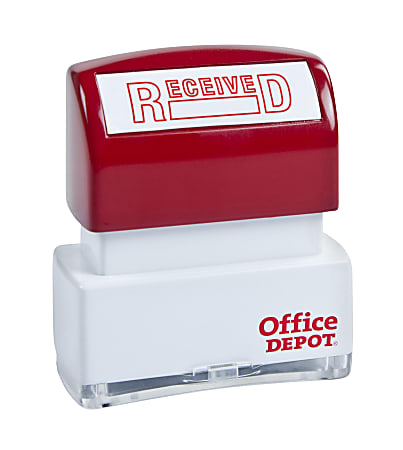 Office Depot Brand Message Date Stamp Dater ANSWERED CANCELLED