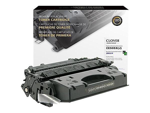 Clover Imaging Group - Extended Yield - black - compatible - toner cartridge (alternative for: HP 05A, HP 05L, HP 05X, Troy 0 - 200221P