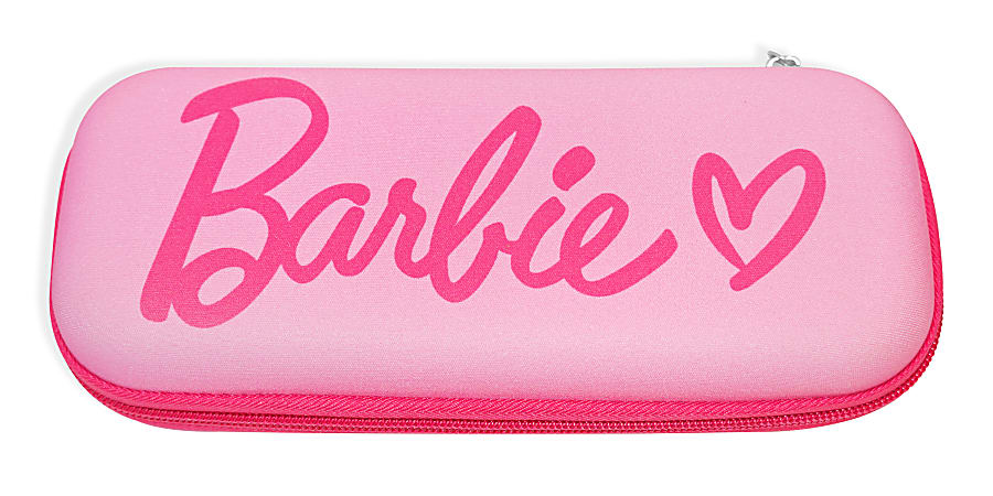 Innovative Designs Licensed EVA Pencil Case, 4"H x 9"W x 2"D, Barbie