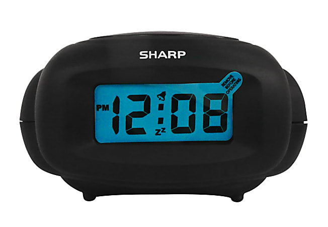 Sharp® LCD Alarm Clock