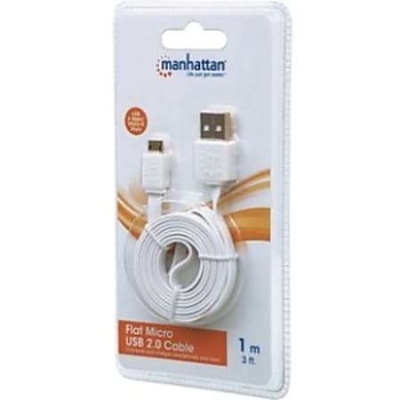 Manhattan Flat Micro-USB Cable