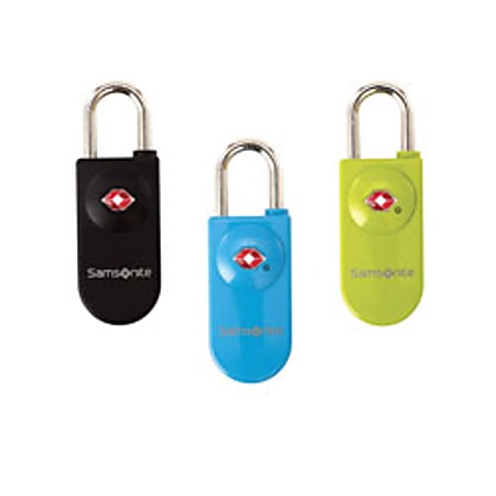 Samsonite® Travel Sentry® Card Key Lock, Assorted Colors (No Color Choice)