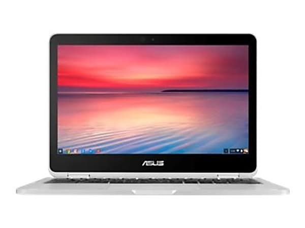 Asus Chromebook Flip 2-in-1 Laptop, 12.5" Touch Screen, Intel® Core™ m3, 4GB Memory, 64GB Flash Memory, Google™ Chrome
