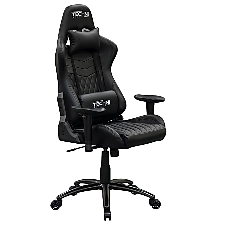 Techni Sport TS51-BK Ergonomic Faux Leather Computer Gaming Chair