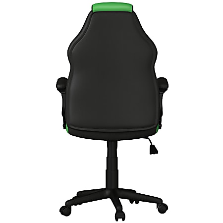 Lifestyle Solutions Ollie Gaming Chair BlackGreen - Office Depot Lifestyle Solutions Ollie Gaming Chair BlackGreen - Office Depot