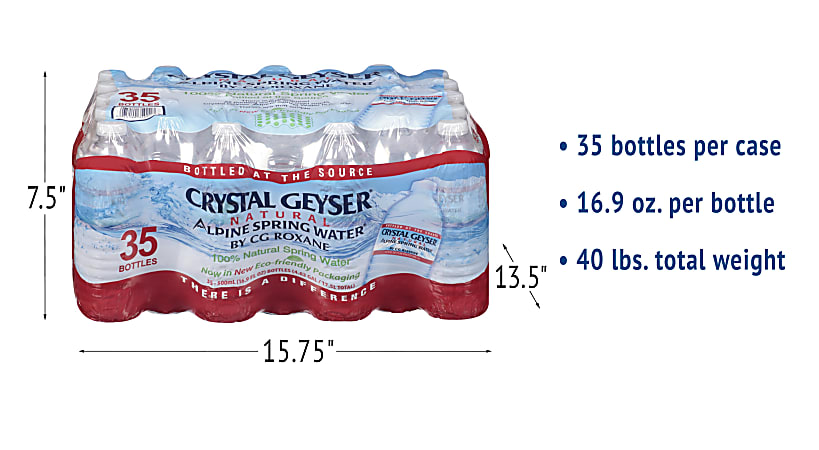 Regional Spring Water 12 Oz Case Of 24 bottles - Office Depot