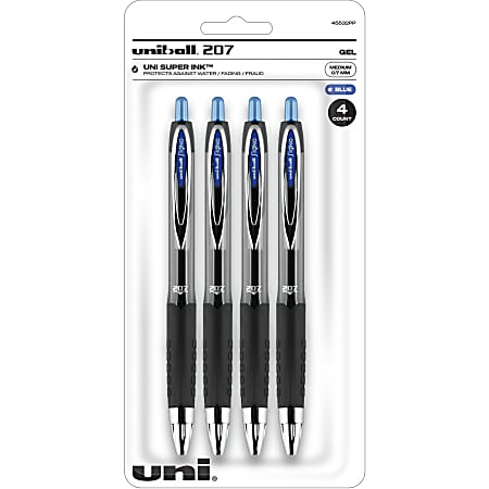 Paper Mate® InkJoy® Gel Pens, Medium Point, 0.7 mm, Blue Barrel, Blue Ink,  Pack Of 12 - Zerbee