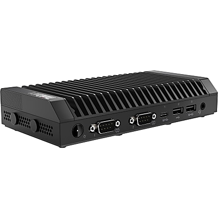 Lenovo ThinkCentre M75n IoT 11BW - Nano - Athlon Silver 3050e / 1.4 GHz - RAM 4 GB - SSD 128 GB - TCG Opal Encryption, NVMe - Radeon Graphics - - Lenovo Terminal Operating System V2 - black (bottom), iron gray (top cover), black (mid bezel) - TopSeller