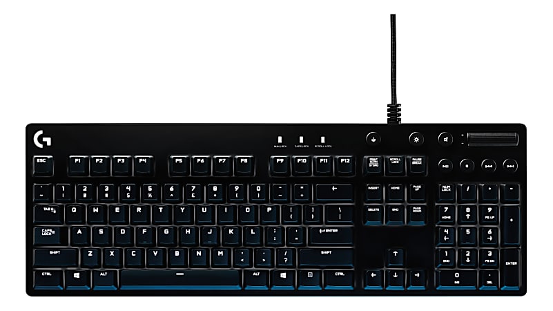 Logitech® Backlit Mechanical Gaming Keyboard, Orion Brown, G610