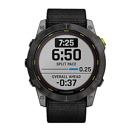 送料無料 百貨店 Enduro Garmin 2 Carbon Smartwatch GPS Solar Multisport その他