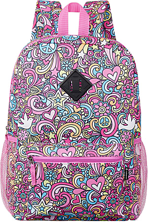 Volkano Kids' 4-In-1 Backpack Combo, Pink