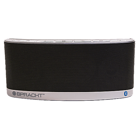 Spracht BluNote 2.0 Portable Bluetooth® Speaker, Black