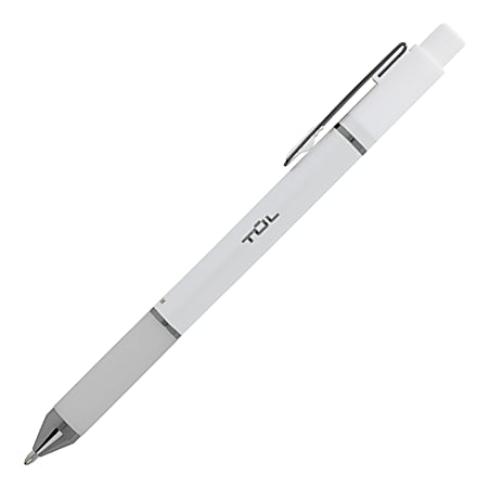 TUL® GL Series Retractable Gel Pens, Fine Point, 0.5 mm, Silver