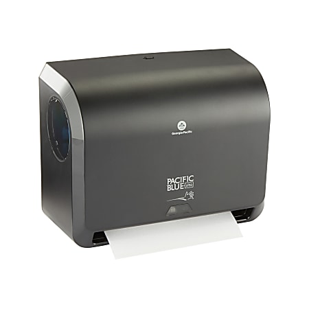 Pacific Blue Ultra® Mini 9" Automated Paper Towel Dispenser, 54518, 11.1"H x 6.5"D x 14.1"W, Black, 1 Dispenser
