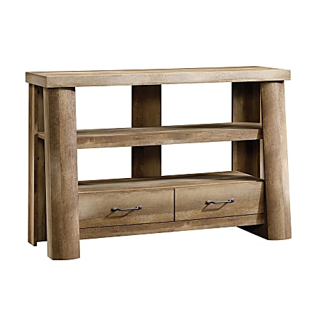 Sauder® Boone Mountain Anywhere Console Table, 32-5/16"H x 49-1/4"W x 17"D, Craftsman Oak