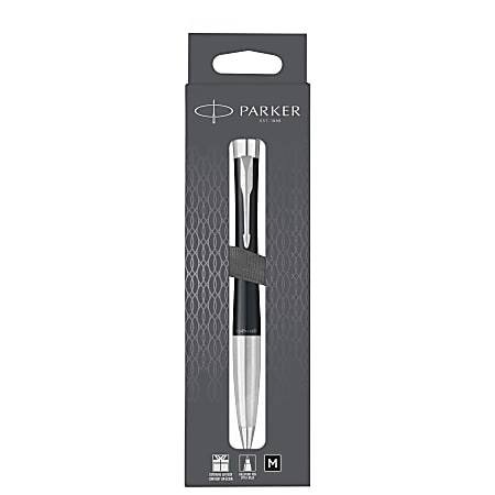 Parker® Urban Twist Ballpoint Pen, Medium Point, 1 mm, Muted Black Barrel,  Black Ink