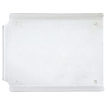 Better Houseware Acrylic Dual-Purpose Slanted Drain And Cutting Board, 19&rdquo; x 14-1/2&rdquo; x 2&rdquo;, Clear