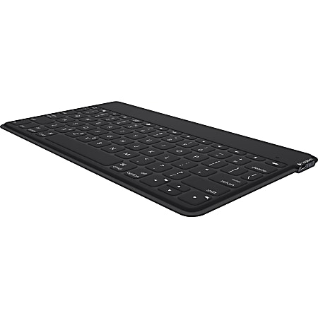 Logitech KEYS-TO-GO Ultra-portable Ultra-Portable Standalone Wireless Bluetooth Keyboard, Black