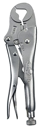 Locking Wrench, Hex Jaw Opens to 1 1/8 in, 10 in Long