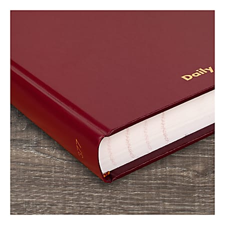 2022 Diary/Address Book By AT-A-GLANCE, Standard Daily Diary & Address Book, 7-3/4" X 12", Large, Red (SD37713) : Buy Online At Best Price In KSA - Souq Is Now