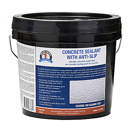 Bare Ground Solutions 1 Shot Concrete Sealant, 1 Gallon