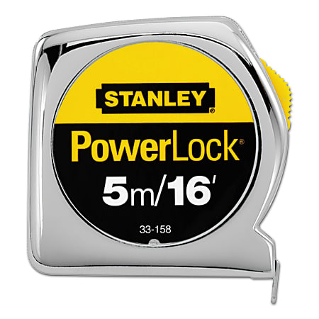 Powerlock® Tape Rules 3/4 in Wide Blade, 3/4 in x 5 m/16 ft