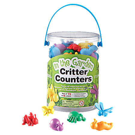 Learning Resources In The Garden Critter Counters, Ages 3 And Up