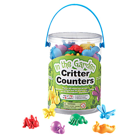 Learning Resources In The Garden Critter Counters, Ages 3 And Up