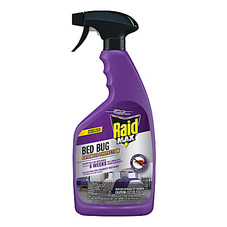 Raid Max Bedbug & Flea Killer, 22 Oz